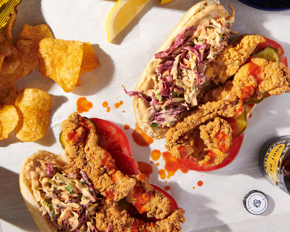 Catfish poboy